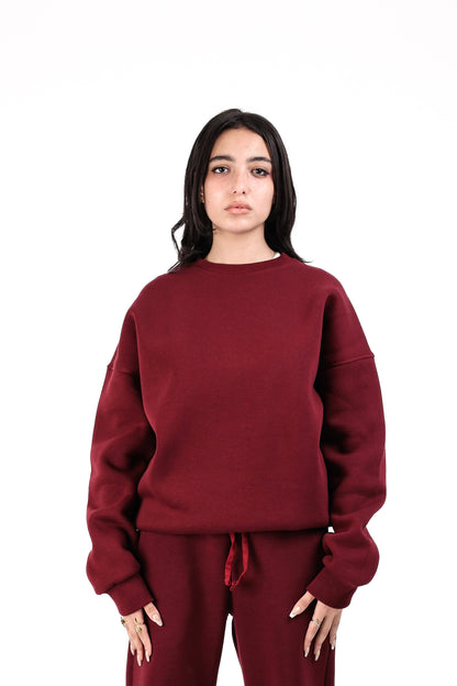 Oversized crewneck