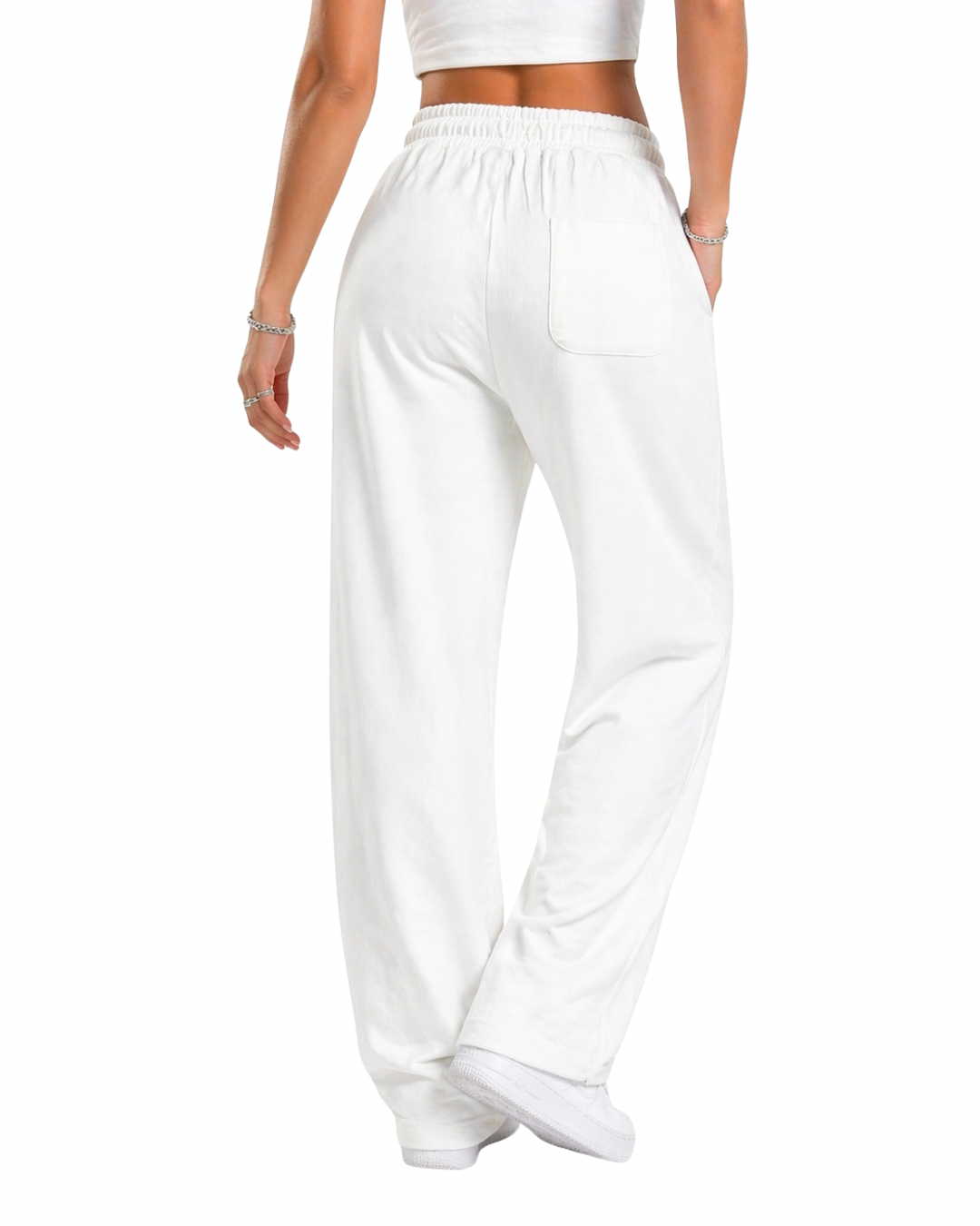 Cotton Wide Leg Pants