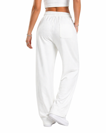 Cotton Wide Leg Pants