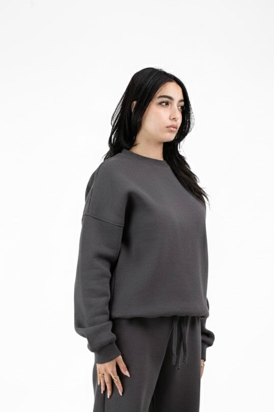Oversized crewneck