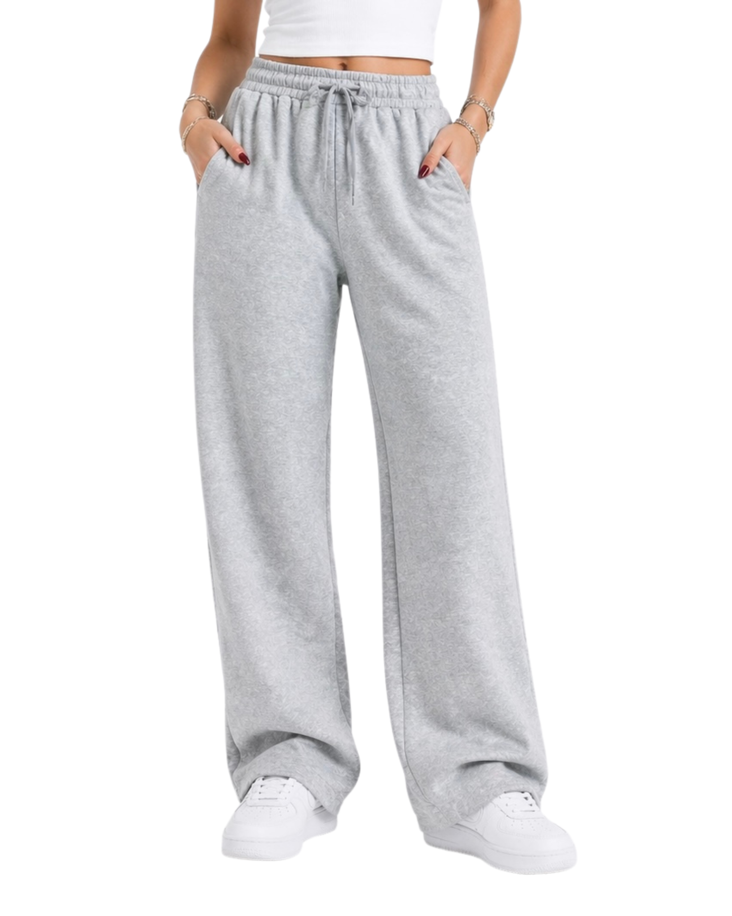 Cotton Wide Leg Pants