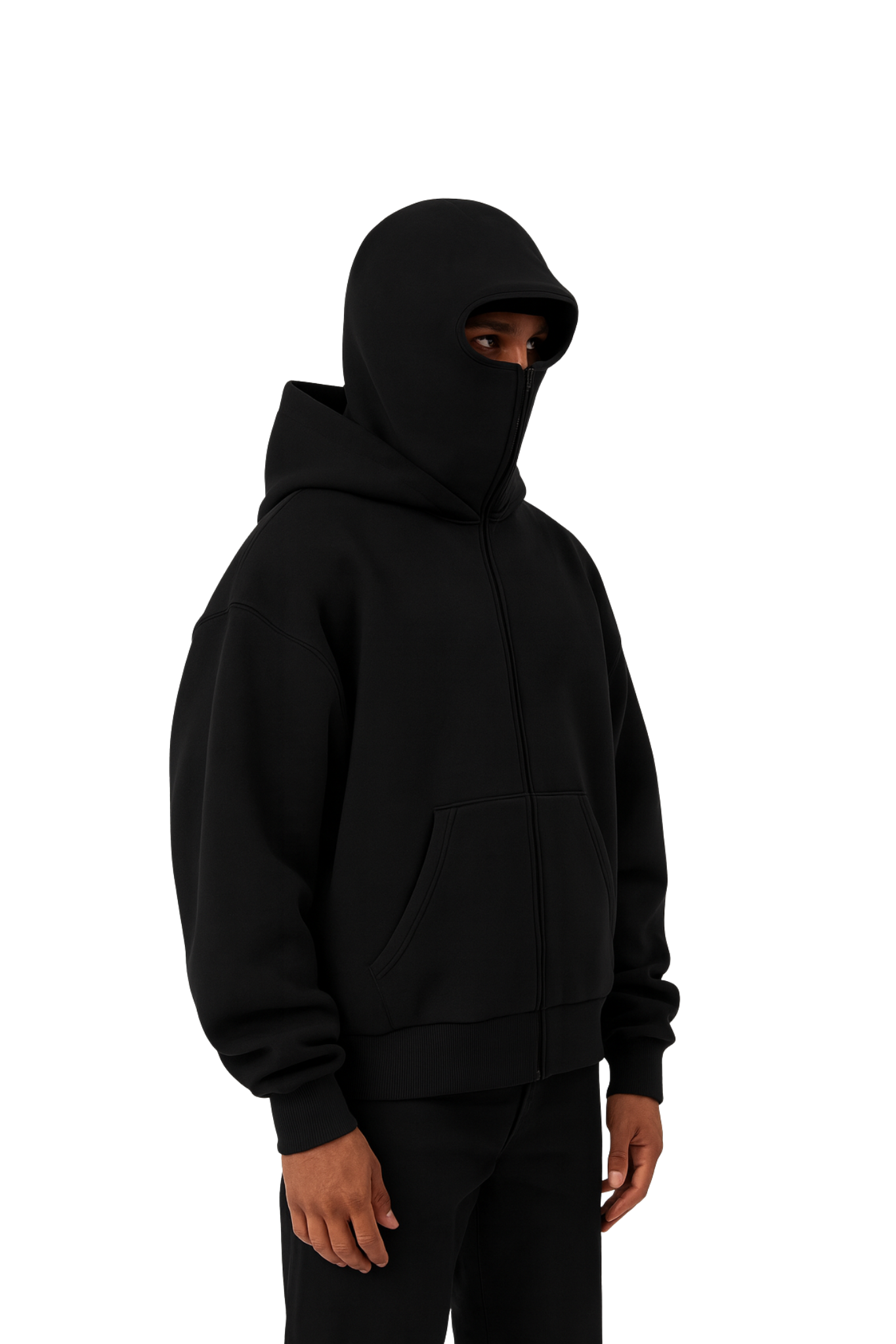 Mask  Zip-Up jacket