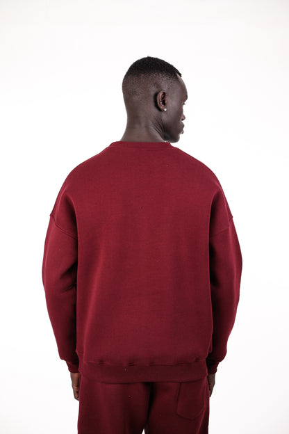 Oversized crewneck