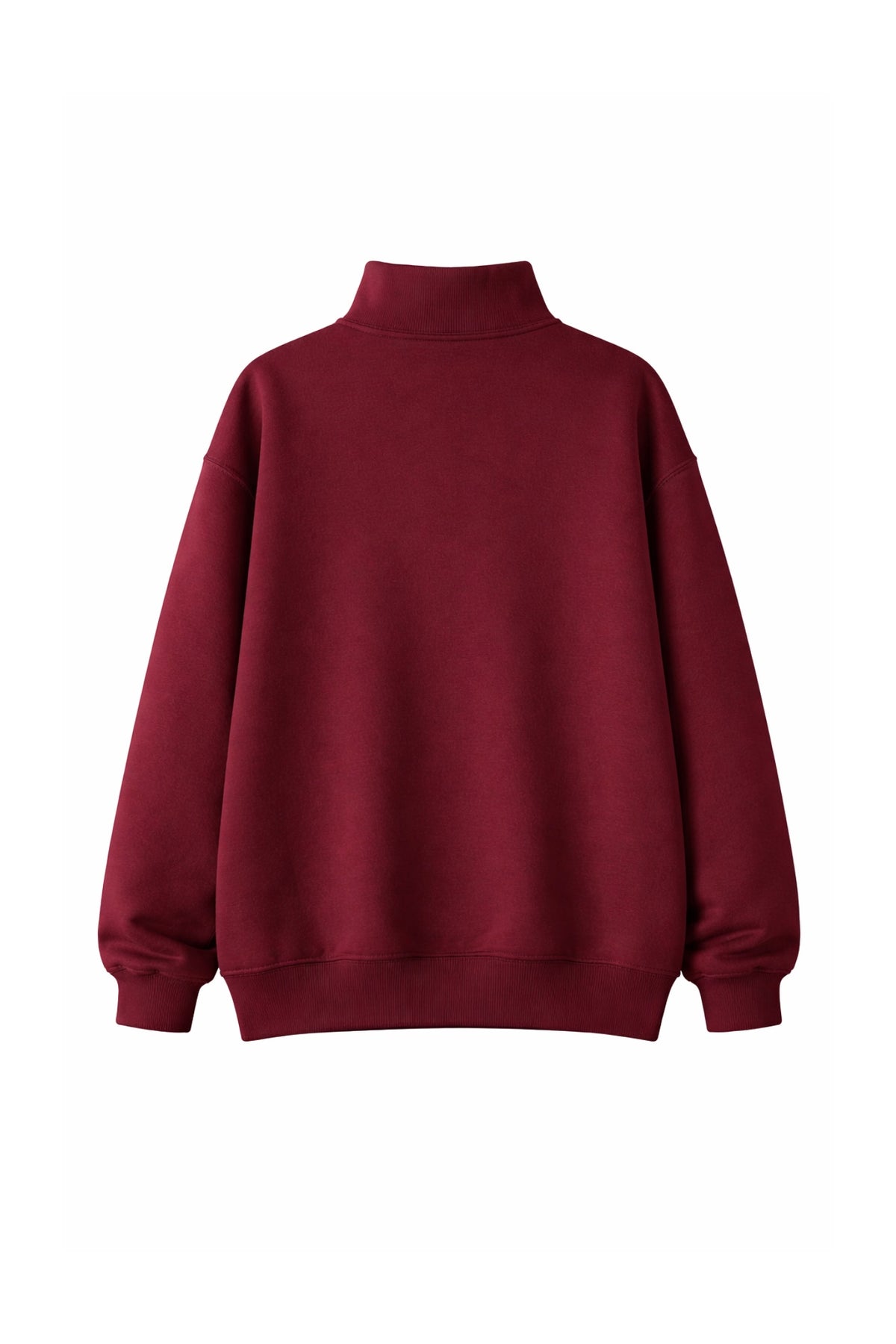 Quarter-zip oversized