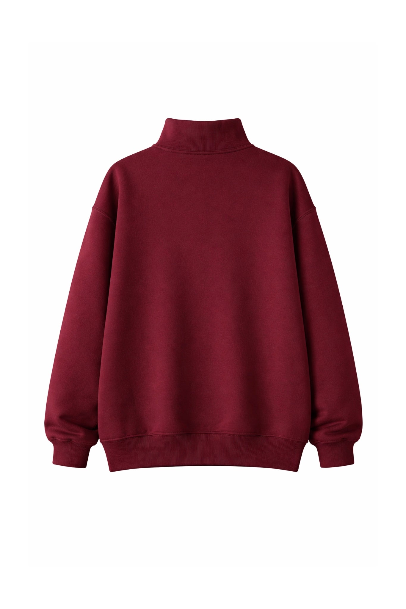 Quarter-zip oversized