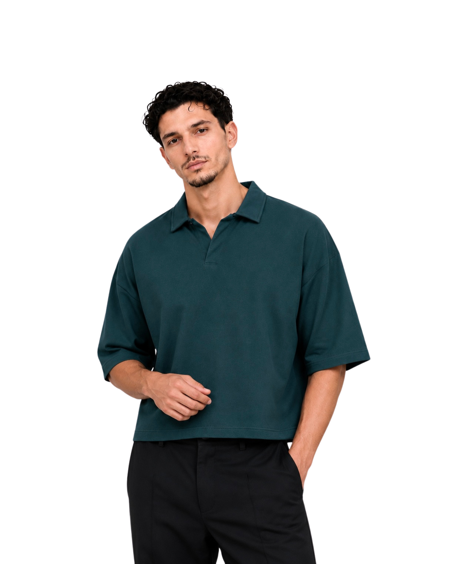 Boxy Polo T-Shirt
