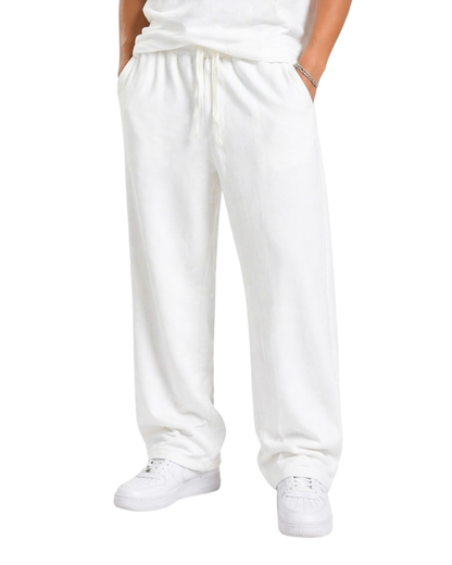 Cotton Wide Leg Pants
