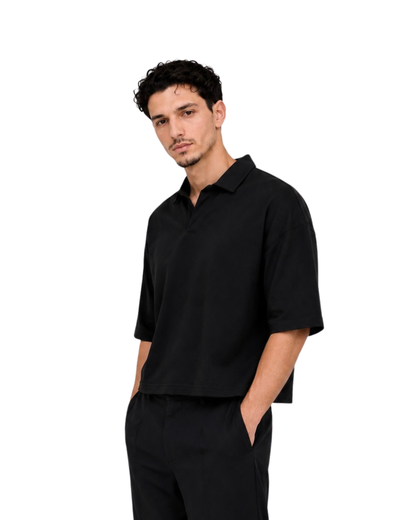 Boxy Polo T-Shirt