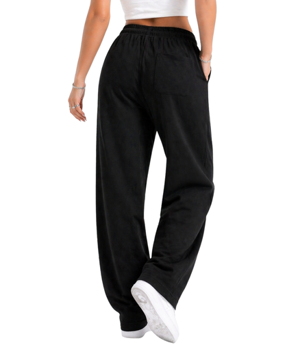 Cotton Wide Leg Pants