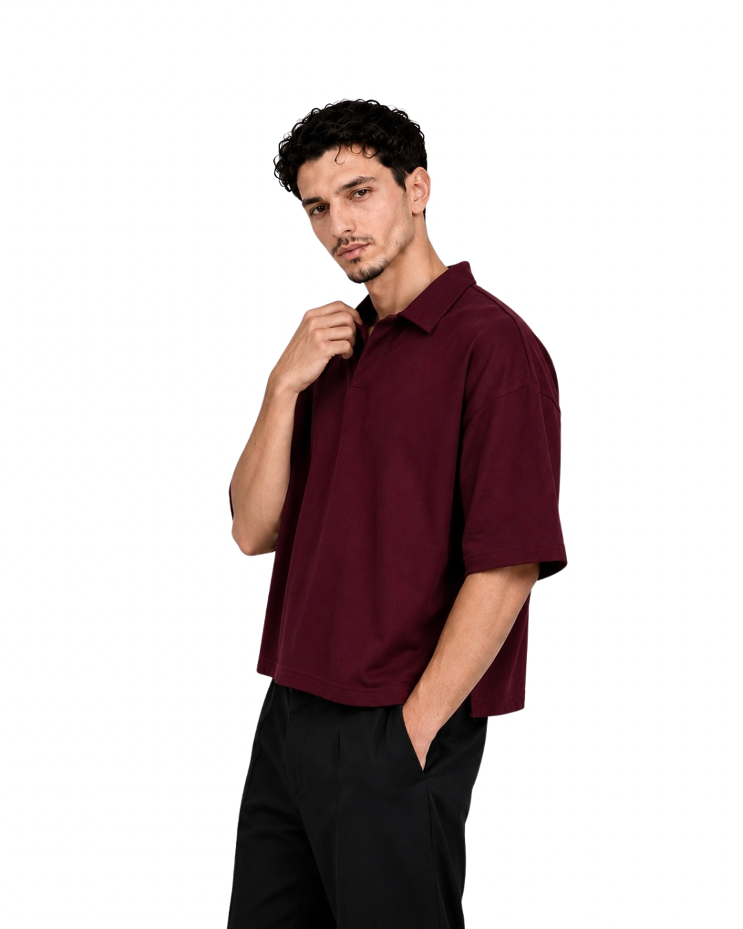 Boxy Polo T-Shirt