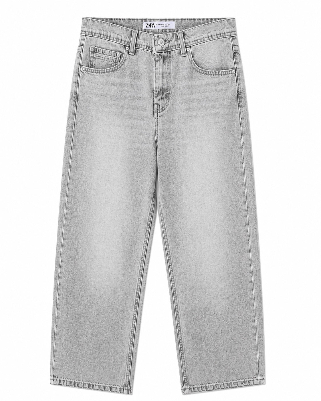 LIGHT GREY - BAGGY FIT