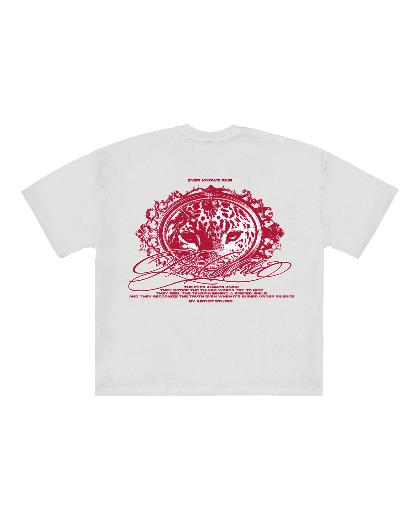 EYES KNOWS FEAR - OVERSIZED