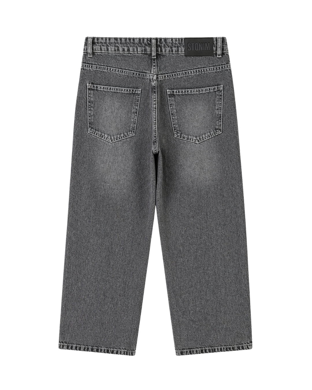 GREY WASH - SUPER WIDE LEG