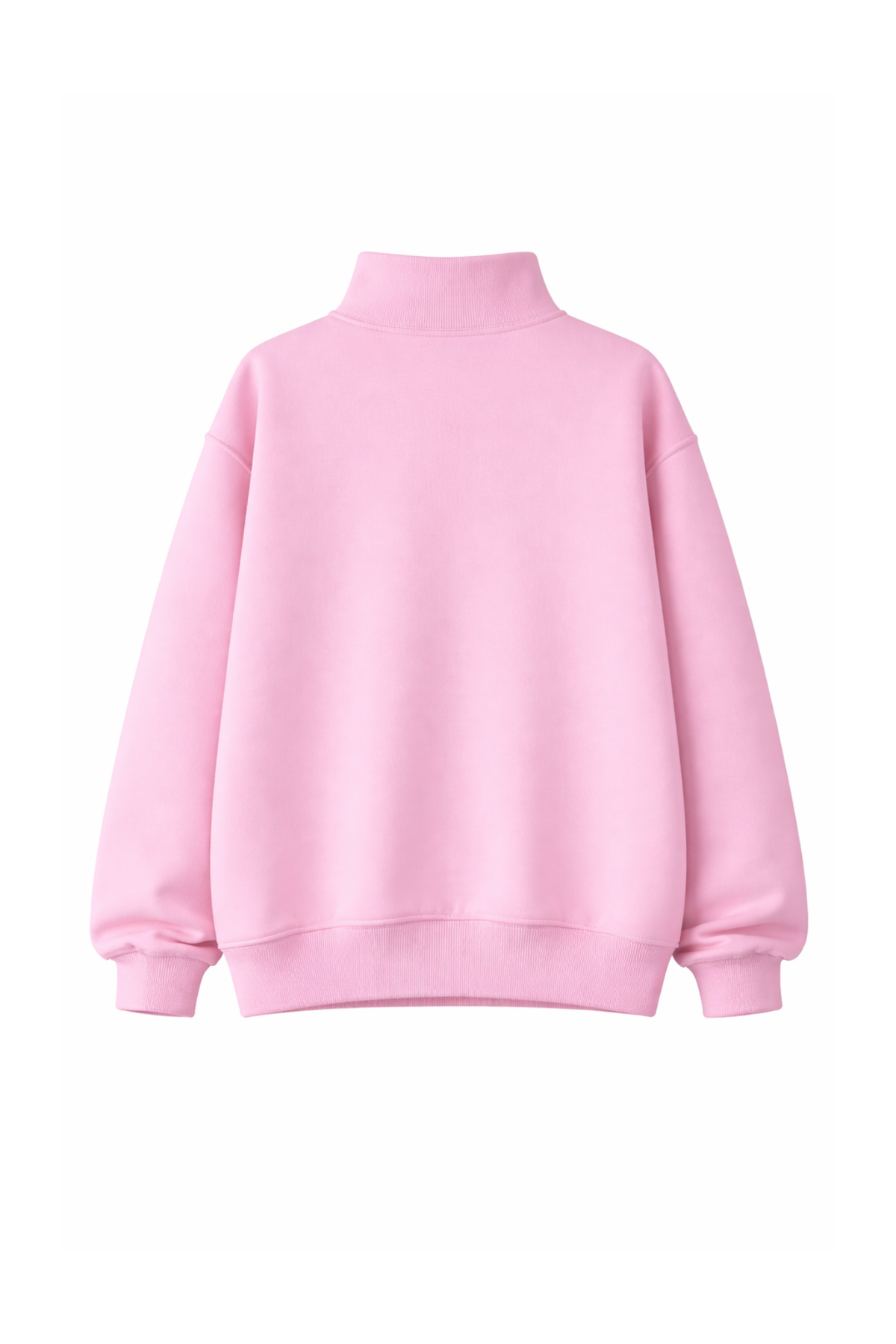 Quarter-zip oversized