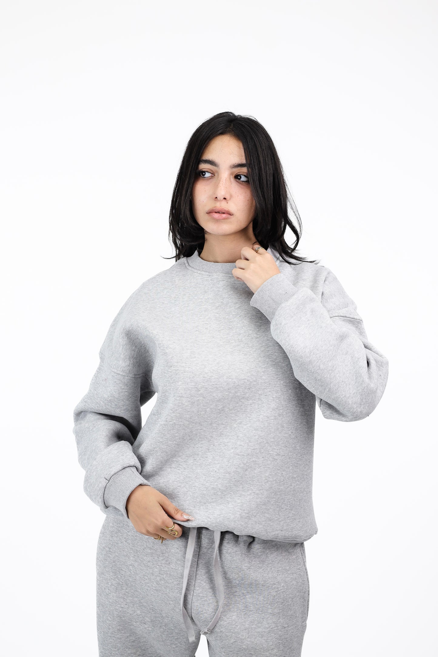 Oversized crewneck