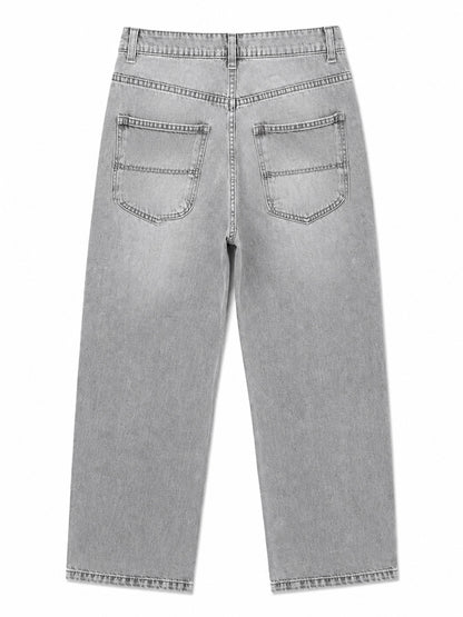 LIGHT GREY - BAGGY FIT