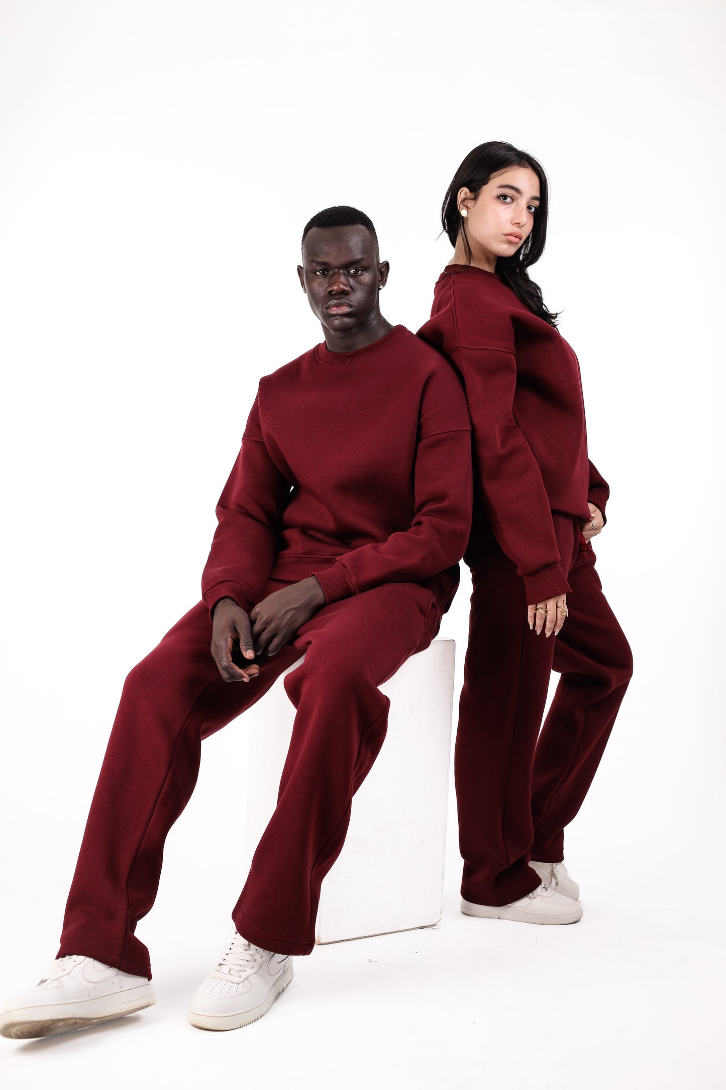 Oversized crewneck - Full set