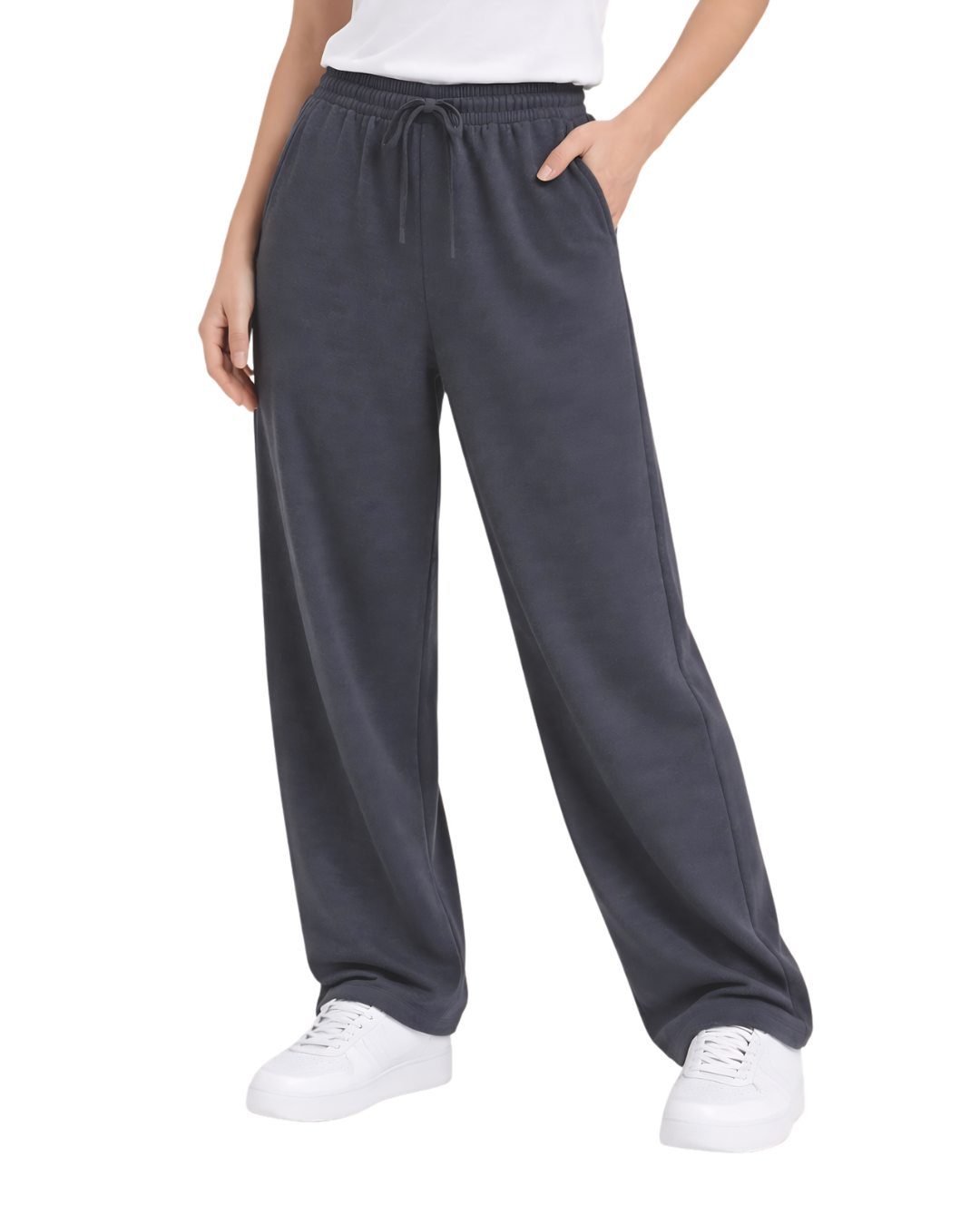 Cotton Wide Leg Pants