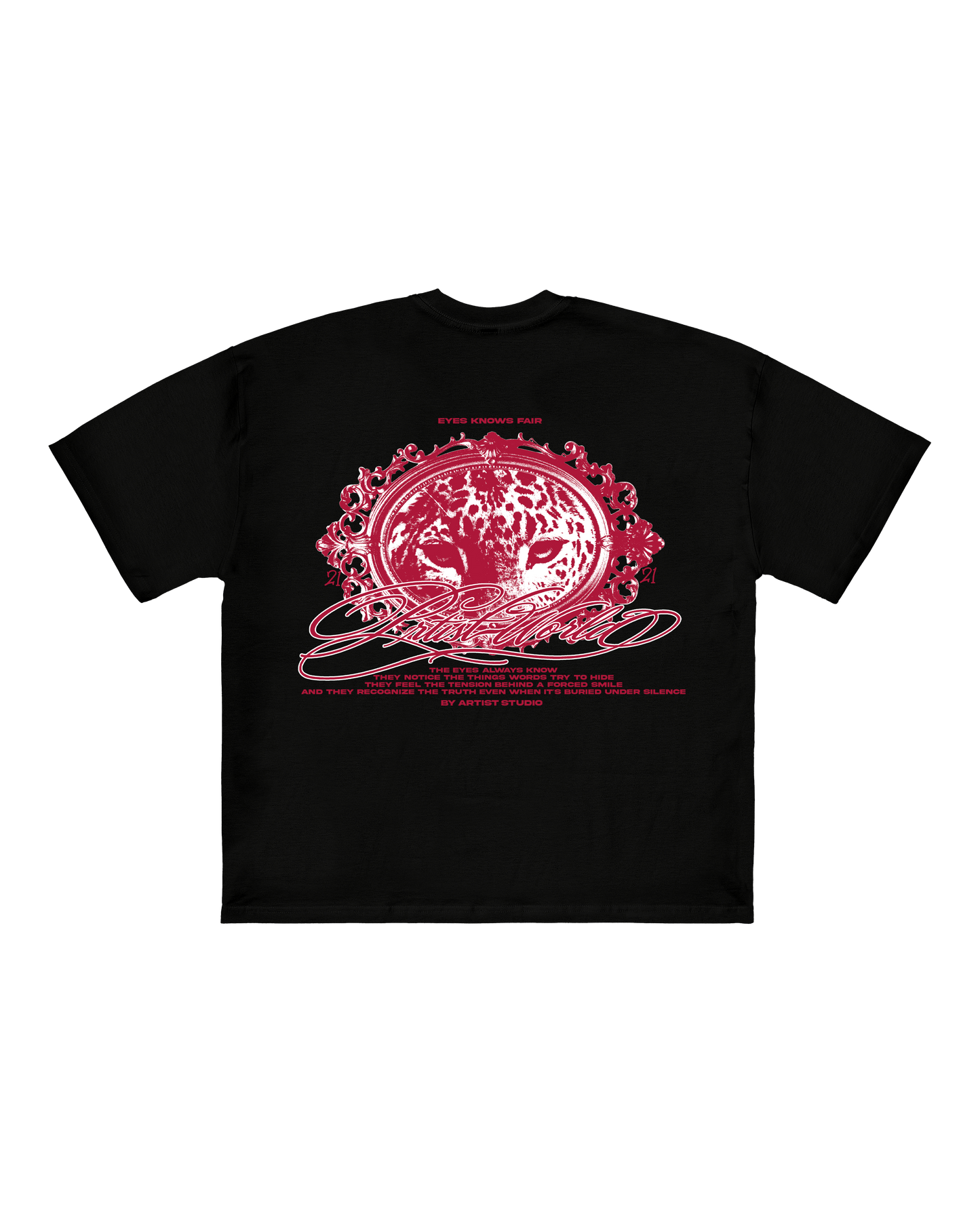 EYES KNOWS FEAR - OVERSIZED