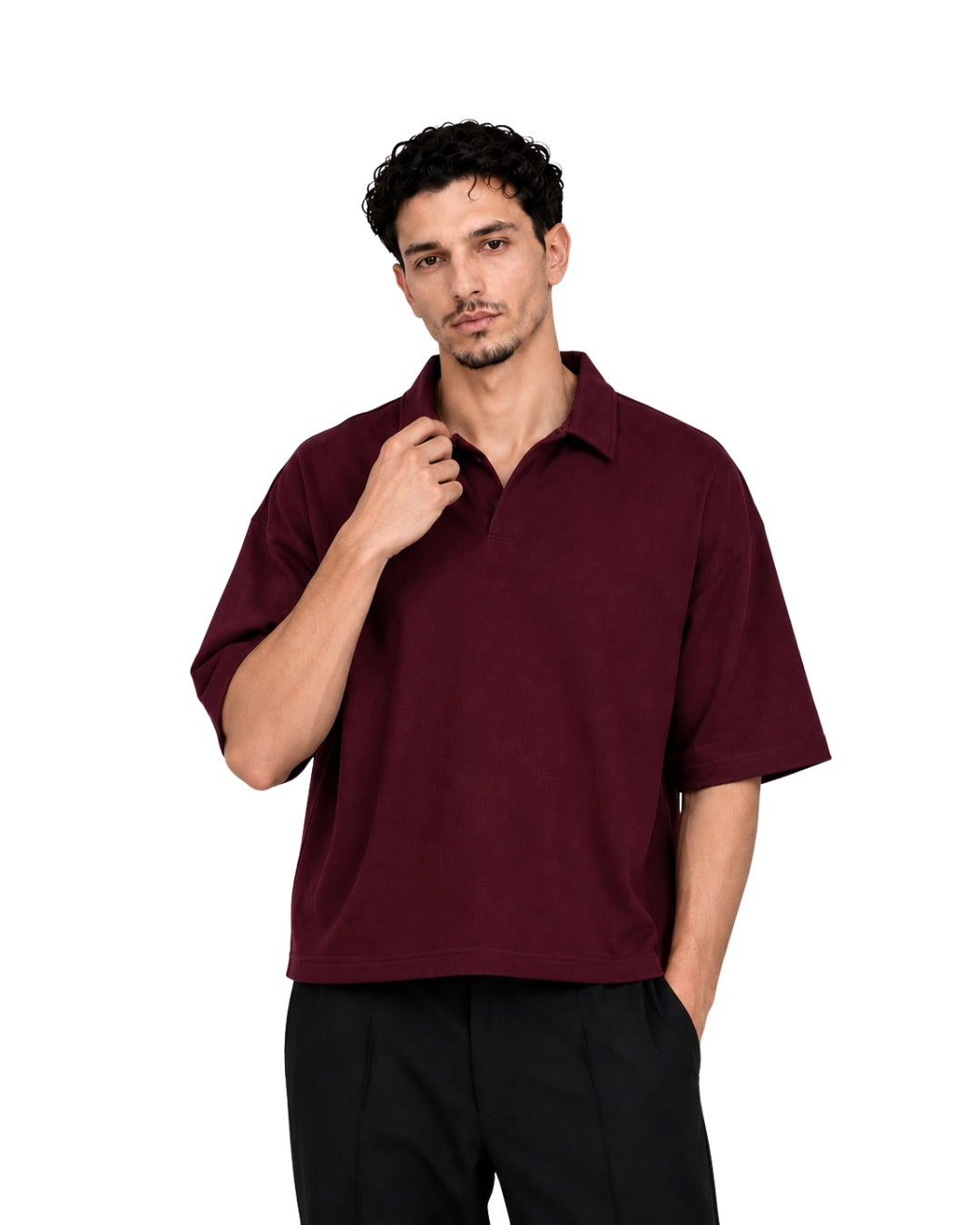 Boxy Polo T-Shirt