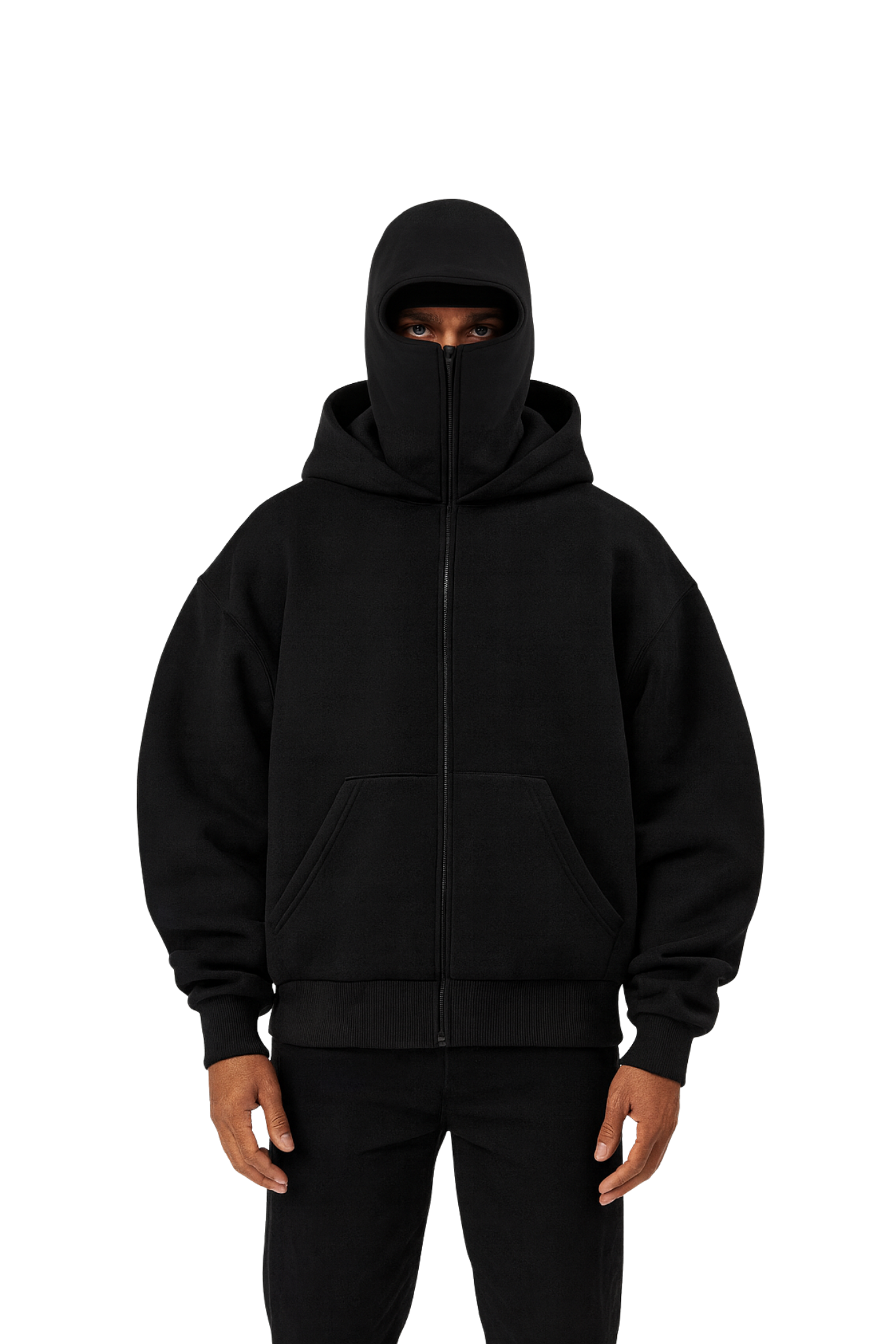 Mask  Zip-Up jacket