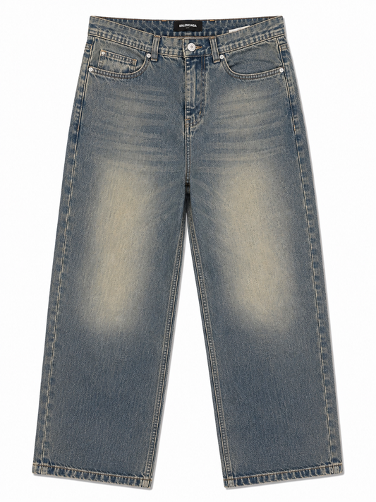 DIRTY WASH BLUE - BAGGY FIT