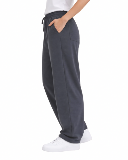Cotton Wide Leg Pants