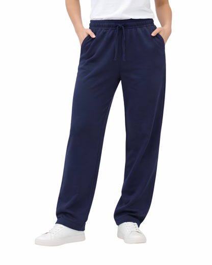 Cotton Wide Leg Pants