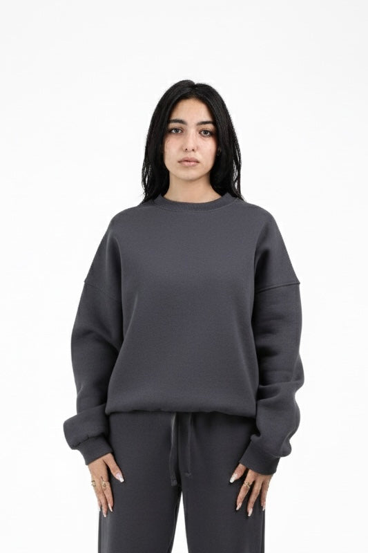 Oversized crewneck