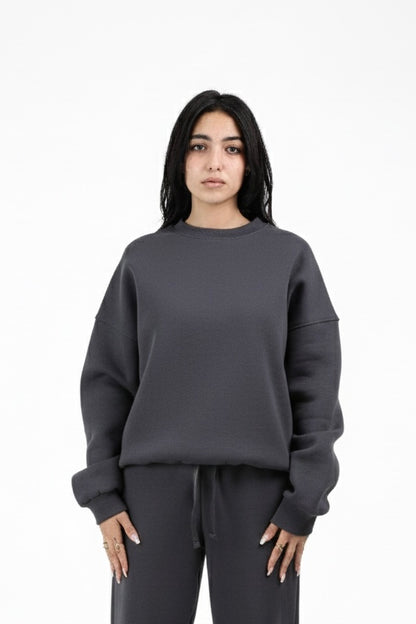 Oversized crewneck