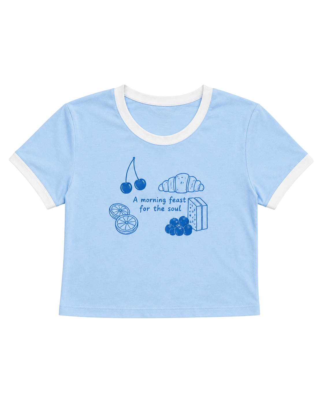 Morning Feast - Ringer Baby Tee