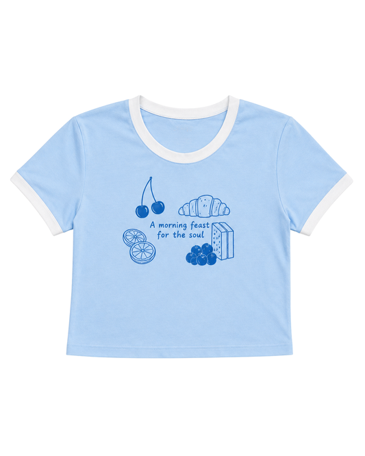 Morning Feast - Ringer Baby Tee
