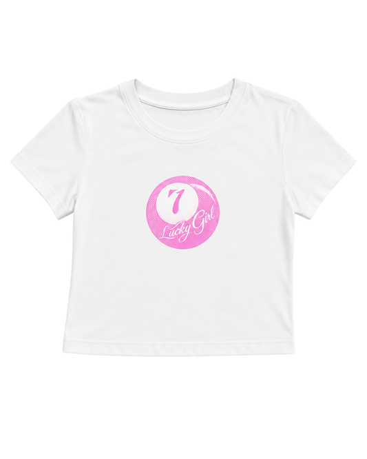 Lucky Girl 7 - Baby Tee