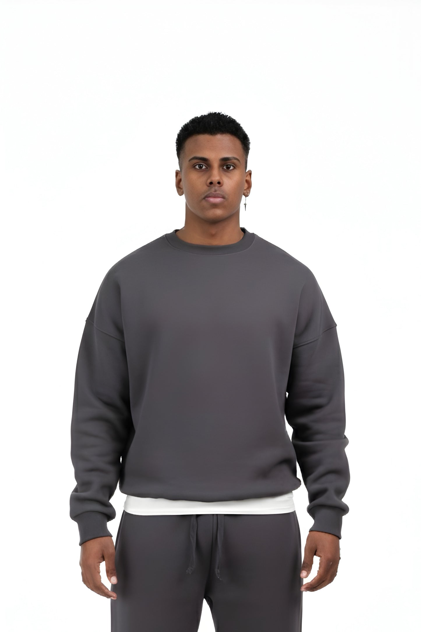Oversized crewneck